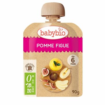 Babybio алим инжир жимсний нухаш 90гр 6+сар