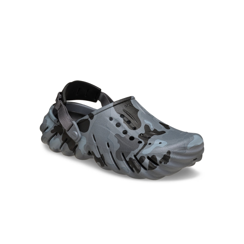 Echo Duck Camo Clog Char/Blk