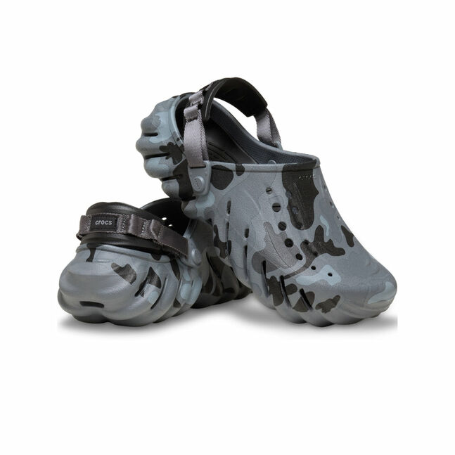 Echo Duck Camo Clog Char/Blk