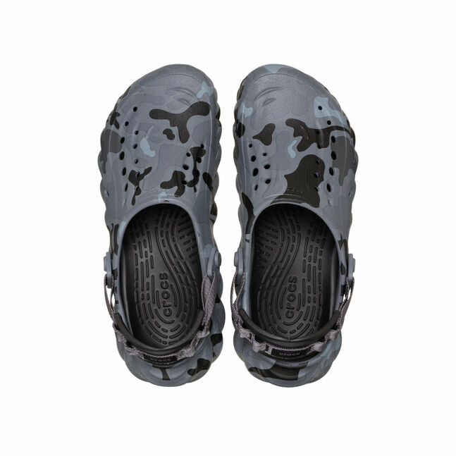 Echo Duck Camo Clog Char/Blk