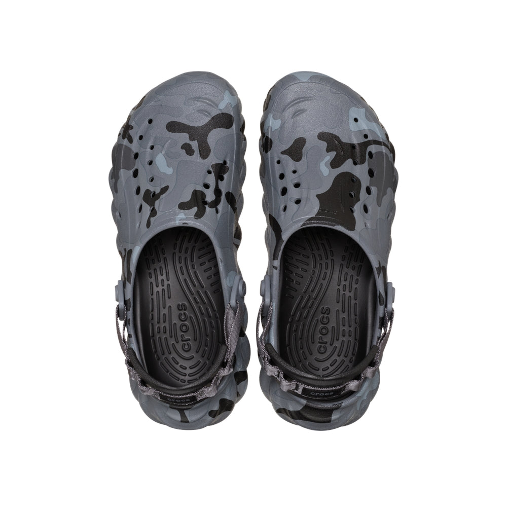 Echo Duck Camo Clog Char/Blk
