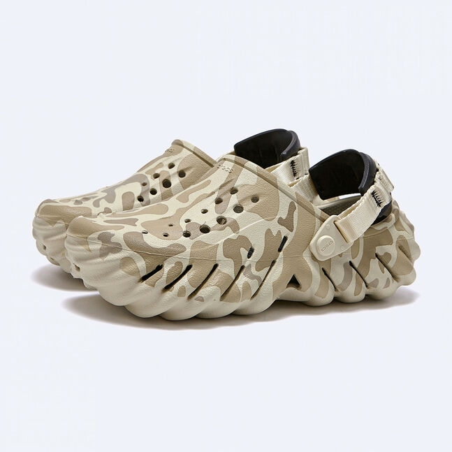 Echo Duck Camo Clog Bone/Blk