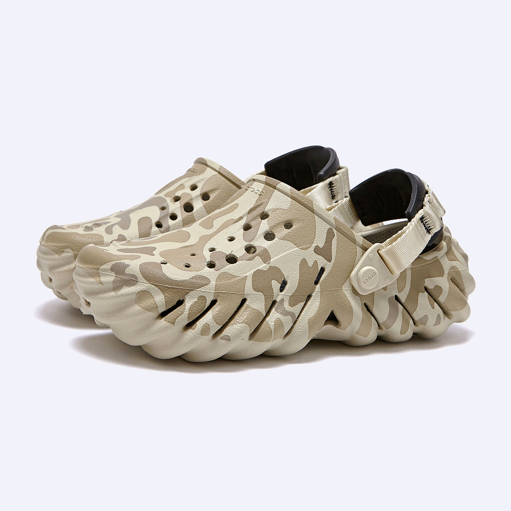 Echo Duck Camo Clog Bone/Blk