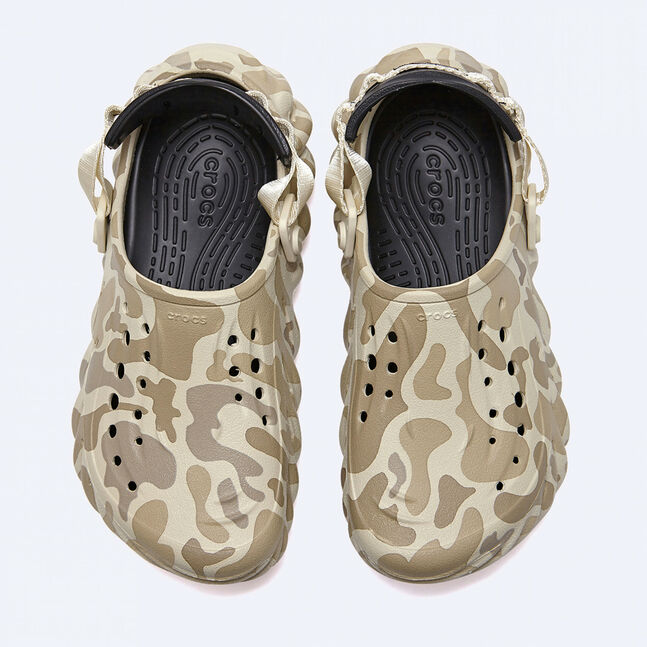 Echo Duck Camo Clog Bone/Blk