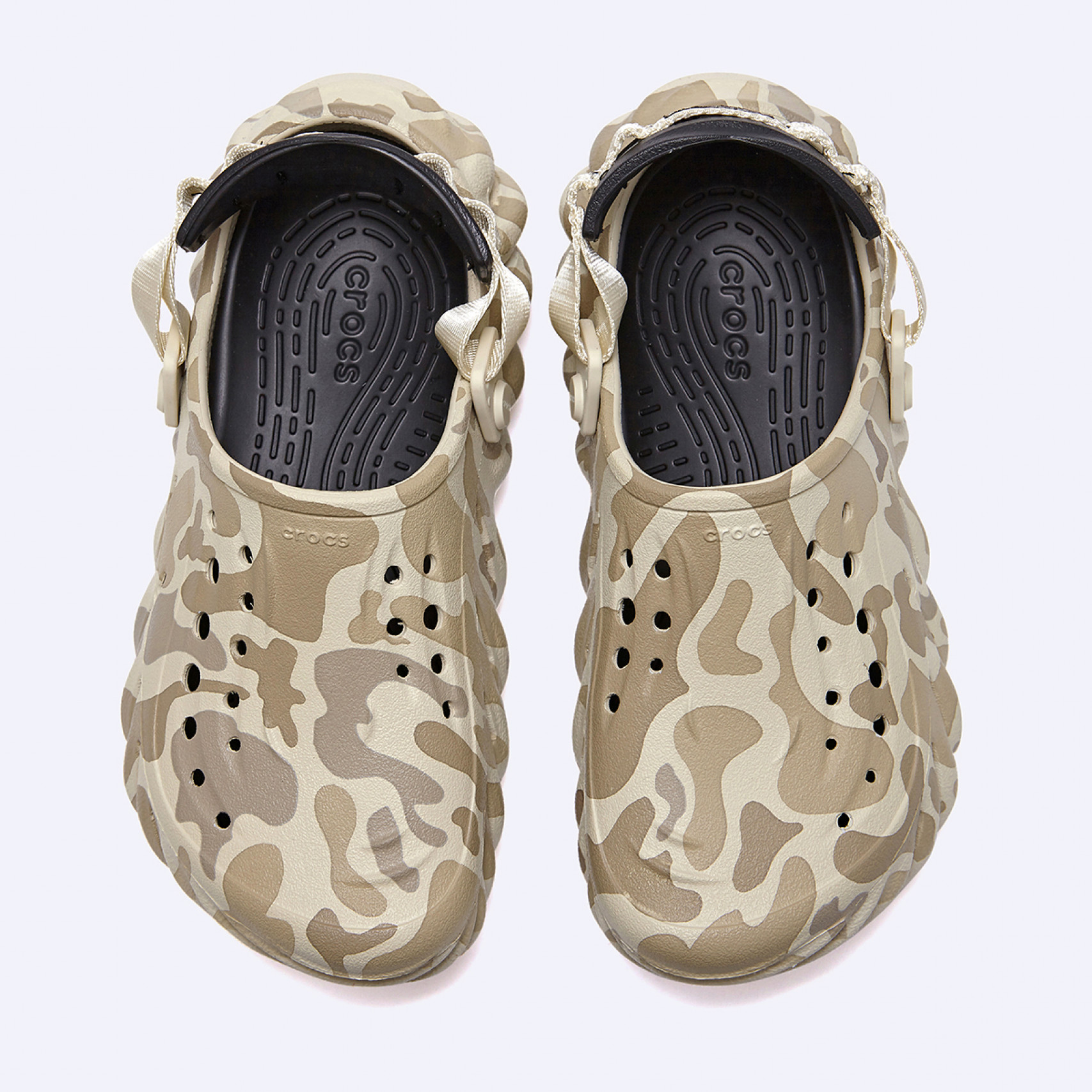 Echo Duck Camo Clog Bone/Blk