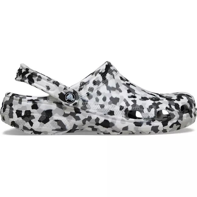 Classic Confetti Clog Blk/Whi