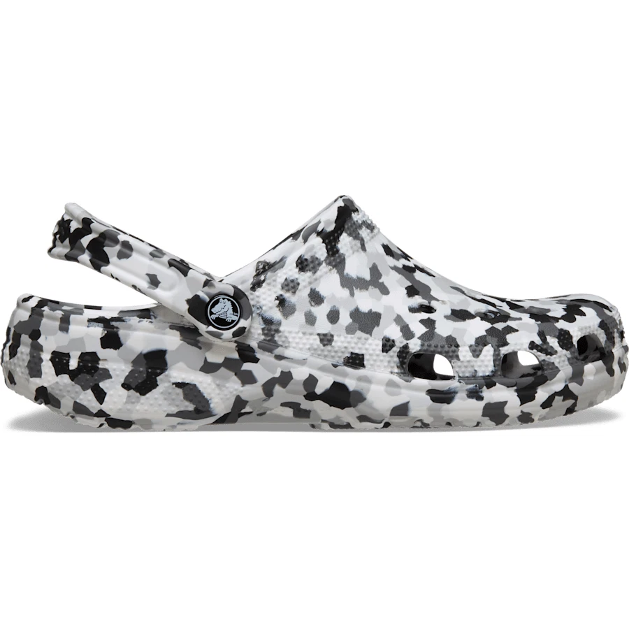 Classic Confetti Clog Blk/Whi