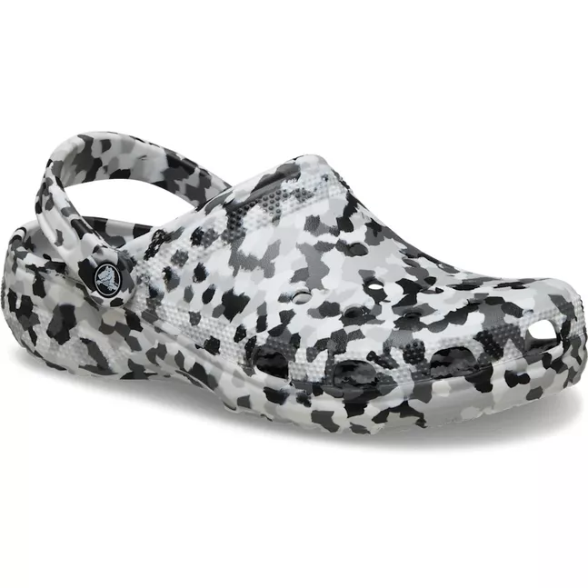 Classic Confetti Clog Blk/Whi