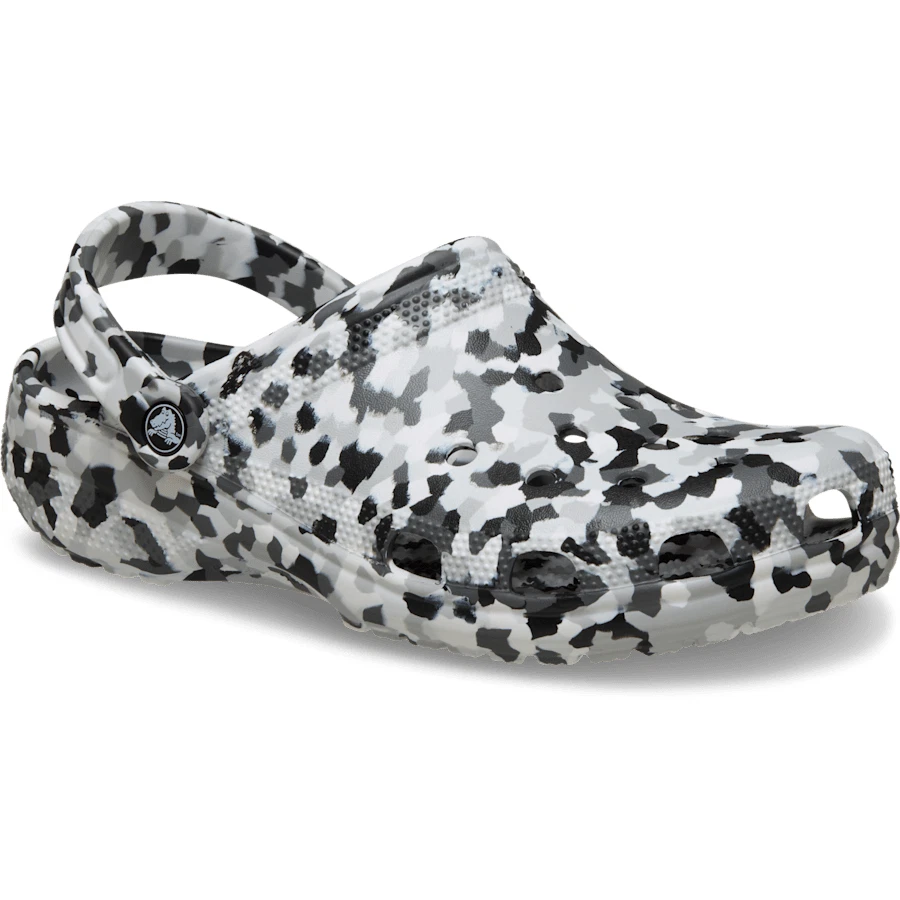 Classic Confetti Clog Blk/Whi