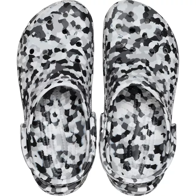 Classic Confetti Clog Blk/Whi