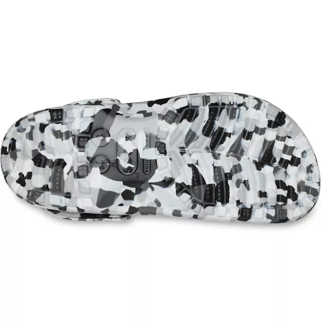 Classic Confetti Clog Blk/Whi