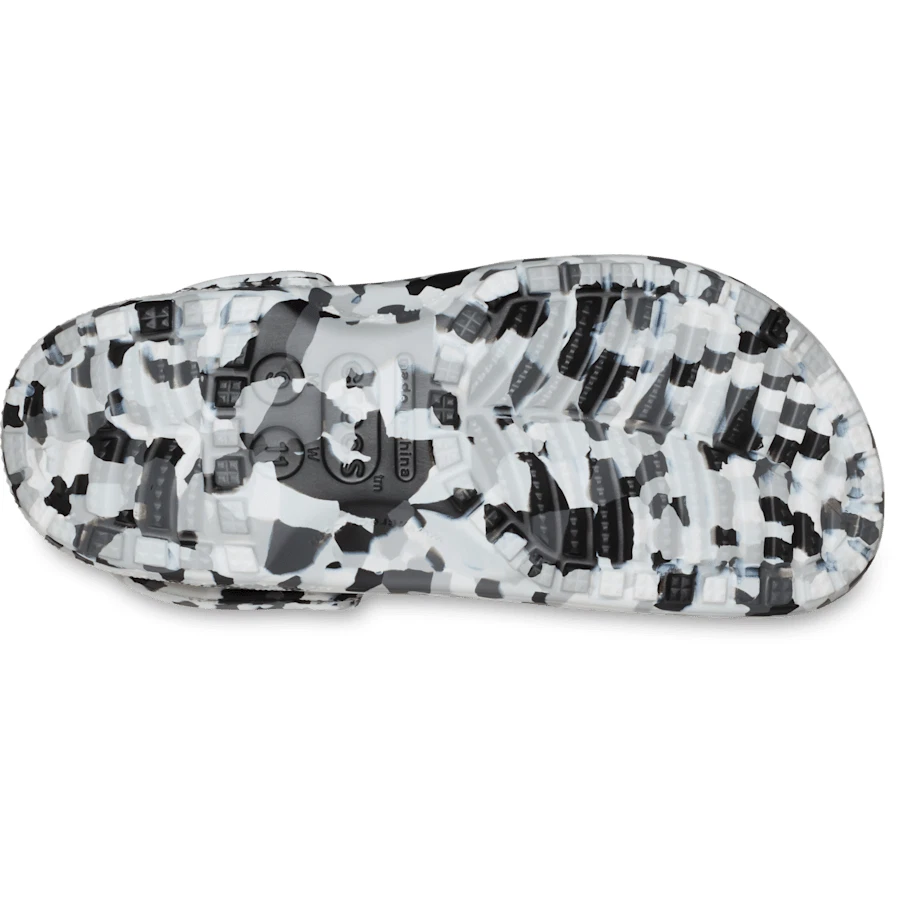Classic Confetti Clog Blk/Whi