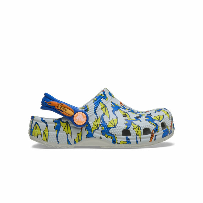 Classic Dragon Graphic Clog T Atm