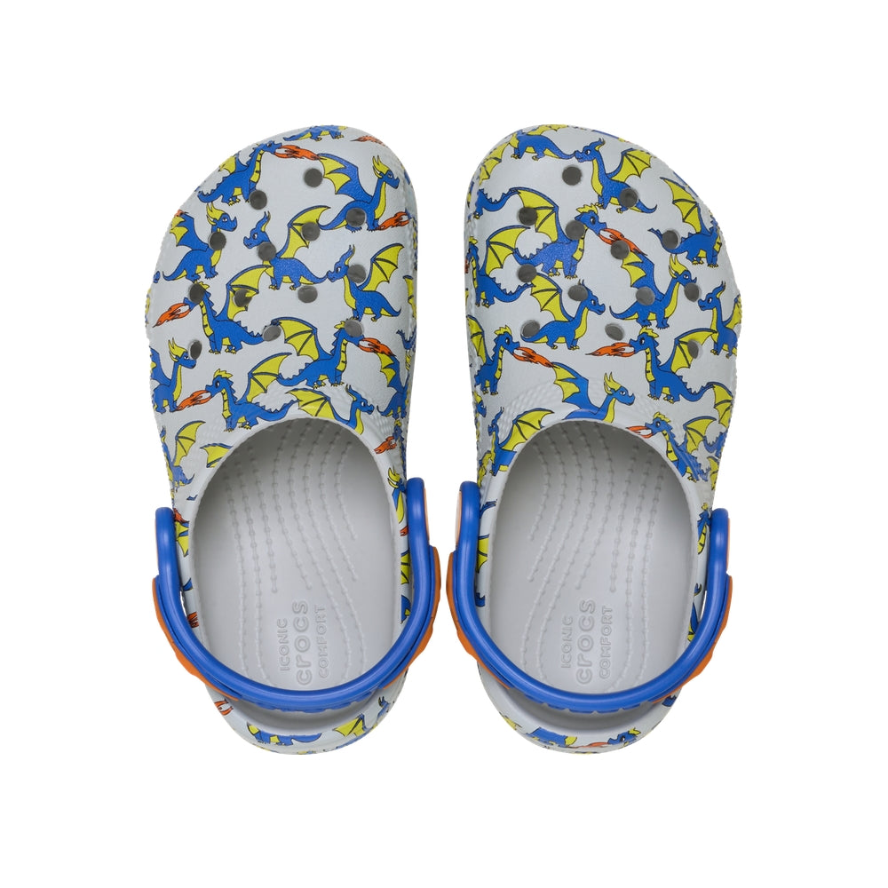 Classic Dragon Graphic Clog T Atm