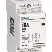 Модул контактор [МК103-016A-230B-40]. 4NO 16А 230В