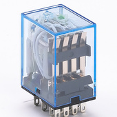 Завс.реле [ПР102-4-05-024-DC]. Гэрэл LED. 4 конт-т. 5А 24В DC