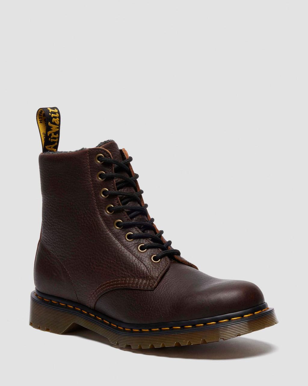 1460 Fleece Lined Grizzly Leather Boots