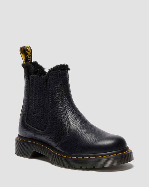 2976 Leonore II Faux Fur Lined Soft Leather Chelsea Boots