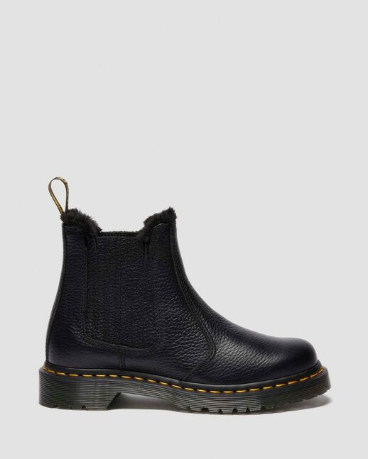 2976 Leonore II Faux Fur Lined Soft Leather Chelsea Boots