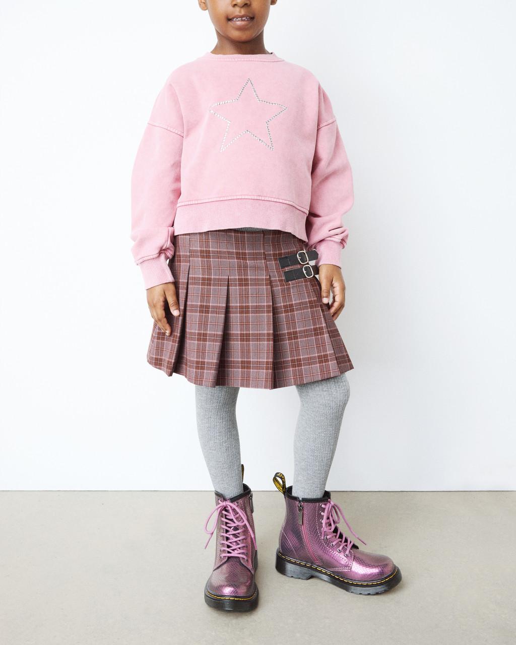 Junior 1460 Iridescent Reptile Emboss Leather Boots