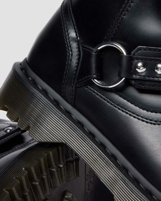 Anistone Harness Orleans Leather Biker Boots