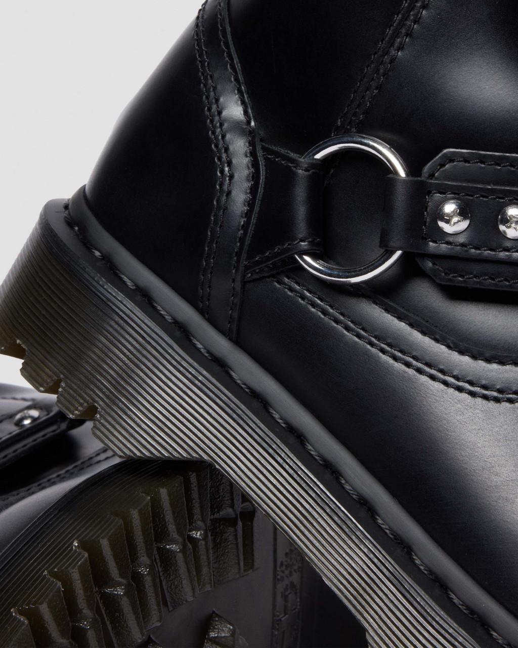 Anistone Harness Orleans Leather Biker Boots