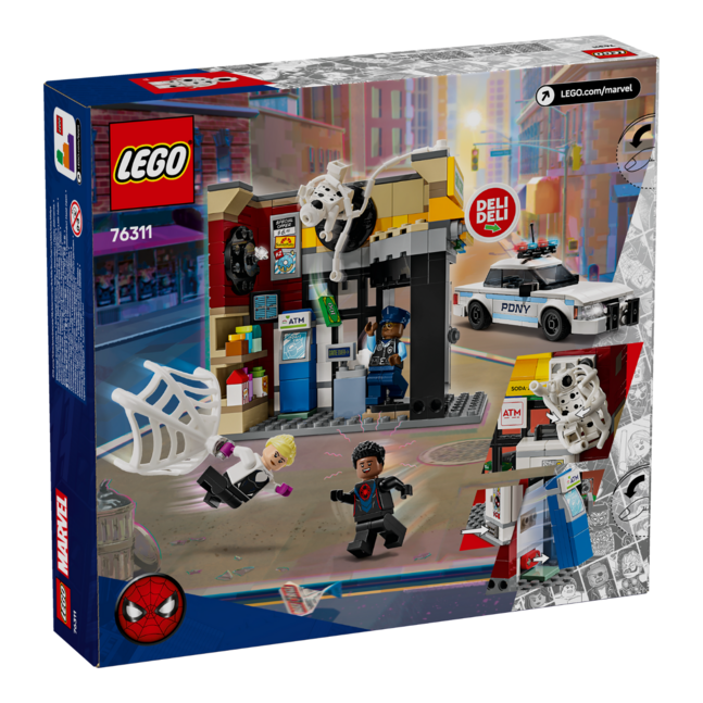 76311 LEGO Marvel Spider-Verse: Miles Morales VS The Spot    