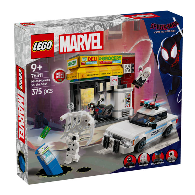 76311 LEGO Marvel Spider-Verse: Miles Morales VS The Spot    