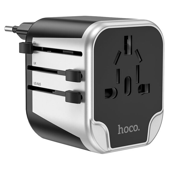 Hoco Wall charger “AC5 Level” with plug converter