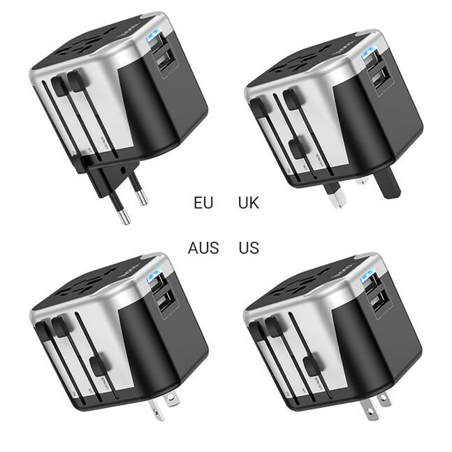 Hoco Wall charger “AC5 Level” with plug converter