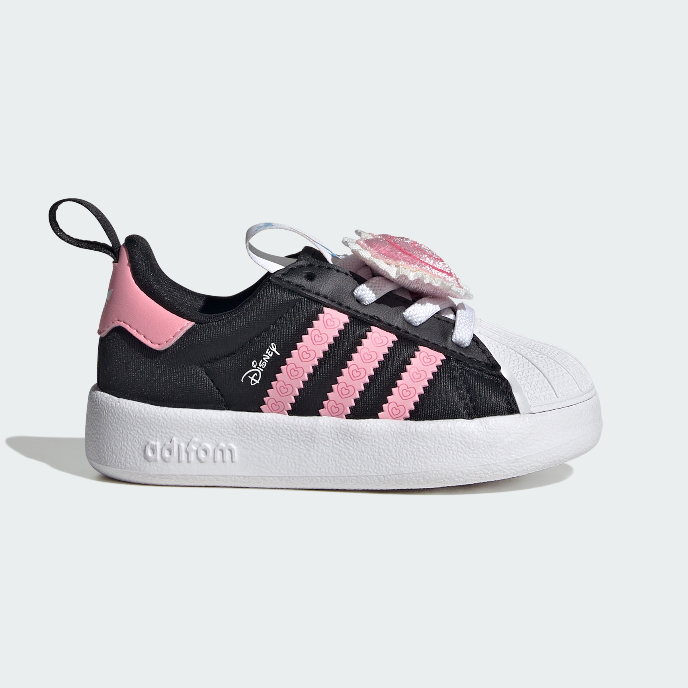 ADIFOM SUPERSTAR 36 CBLACK/LTPINK/FTWWHT