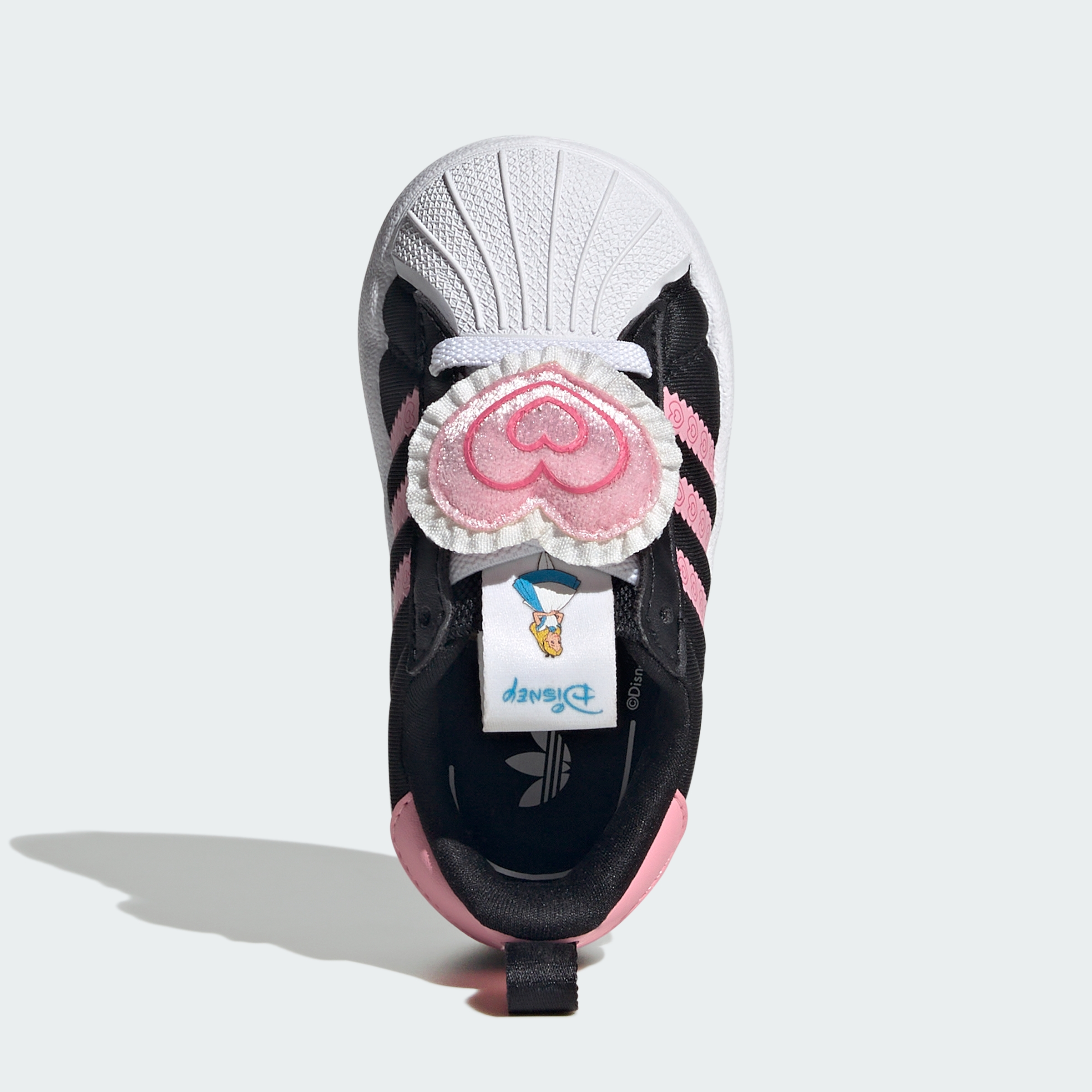 ADIFOM SUPERSTAR 36 CBLACK/LTPINK/FTWWHT