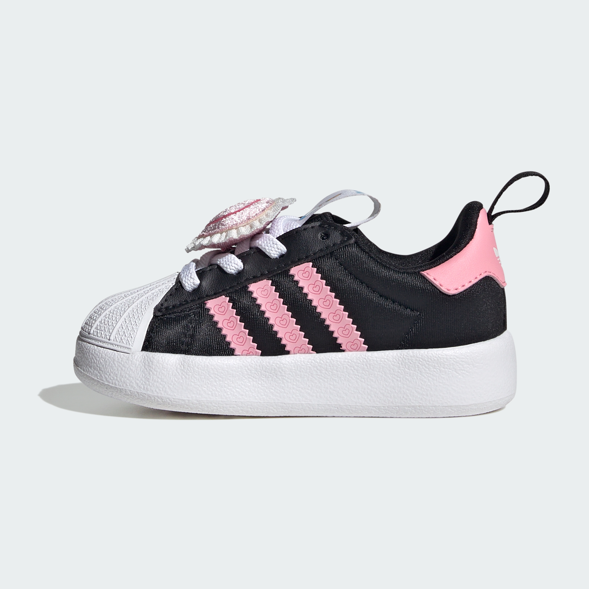 ADIFOM SUPERSTAR 36 CBLACK/LTPINK/FTWWHT