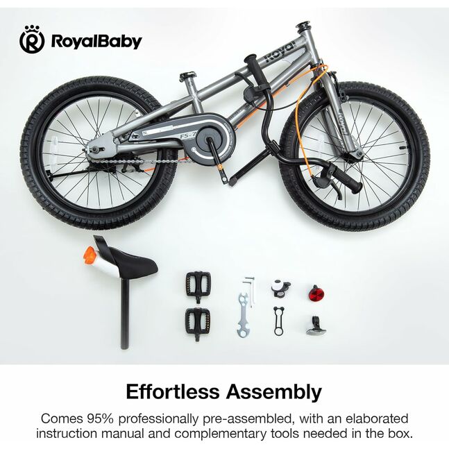 Royalbaby - Freestyle-7 18"/Саарал, 5-9нас/