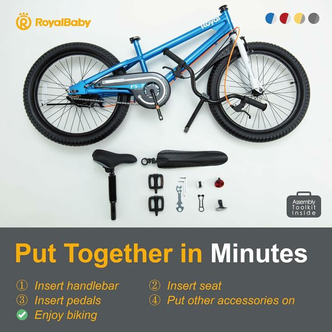 Royalbaby - Freestyle-7 20"/Цэнхэр, 8+нас/