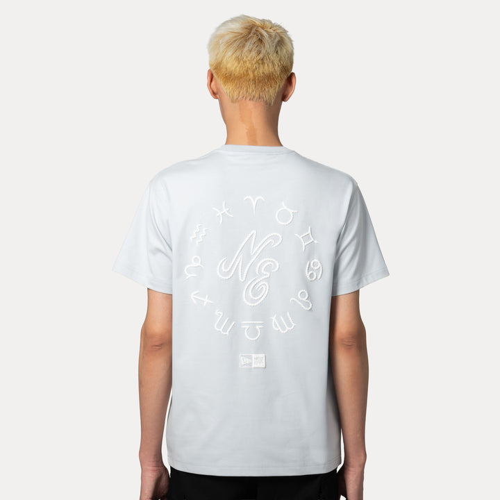 SS TEE ZODIAC SIGN PACK SS26 SILVER SNOW