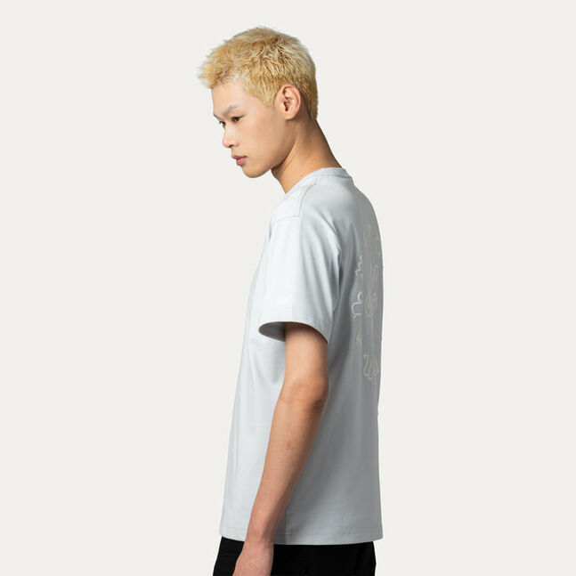 SS TEE ZODIAC SIGN PACK SS26 SILVER SNOW