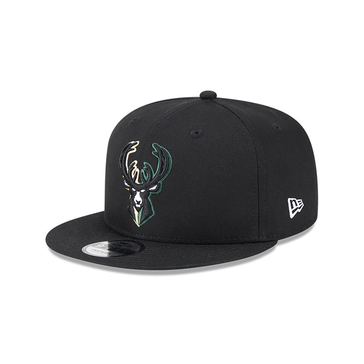 SPLIT LOGO 9FIFTY MILBUC BLKMPG