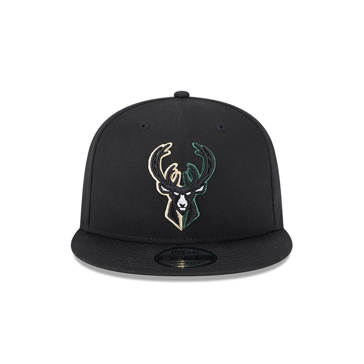 SPLIT LOGO 9FIFTY MILBUC BLKMPG