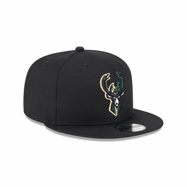 SPLIT LOGO 9FIFTY MILBUC BLKMPG