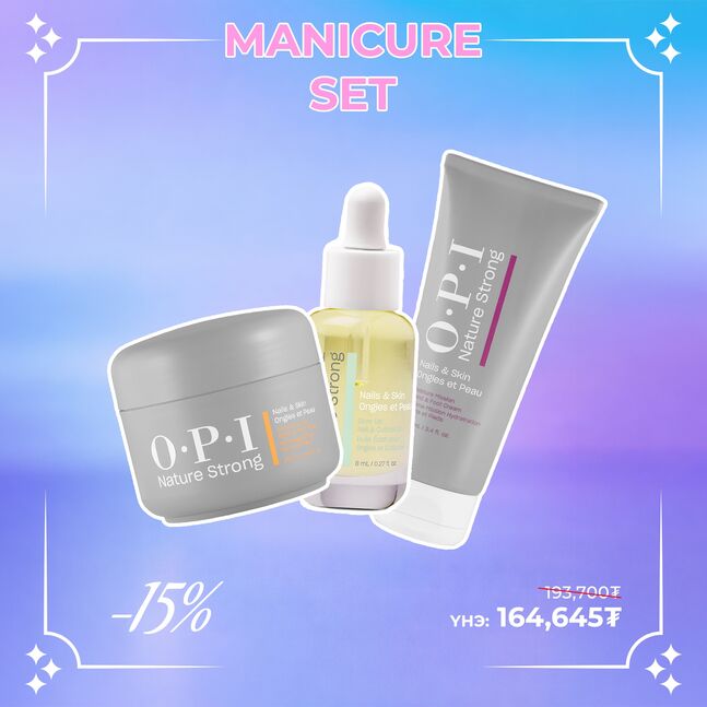 NEW ROUTINE OPI MANICURE SET