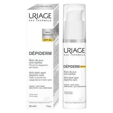Uriage depiderm сэвх нөсөөний эсрэг нарны хамгаалалттай өдрийн тос SPF50+ 30мл
