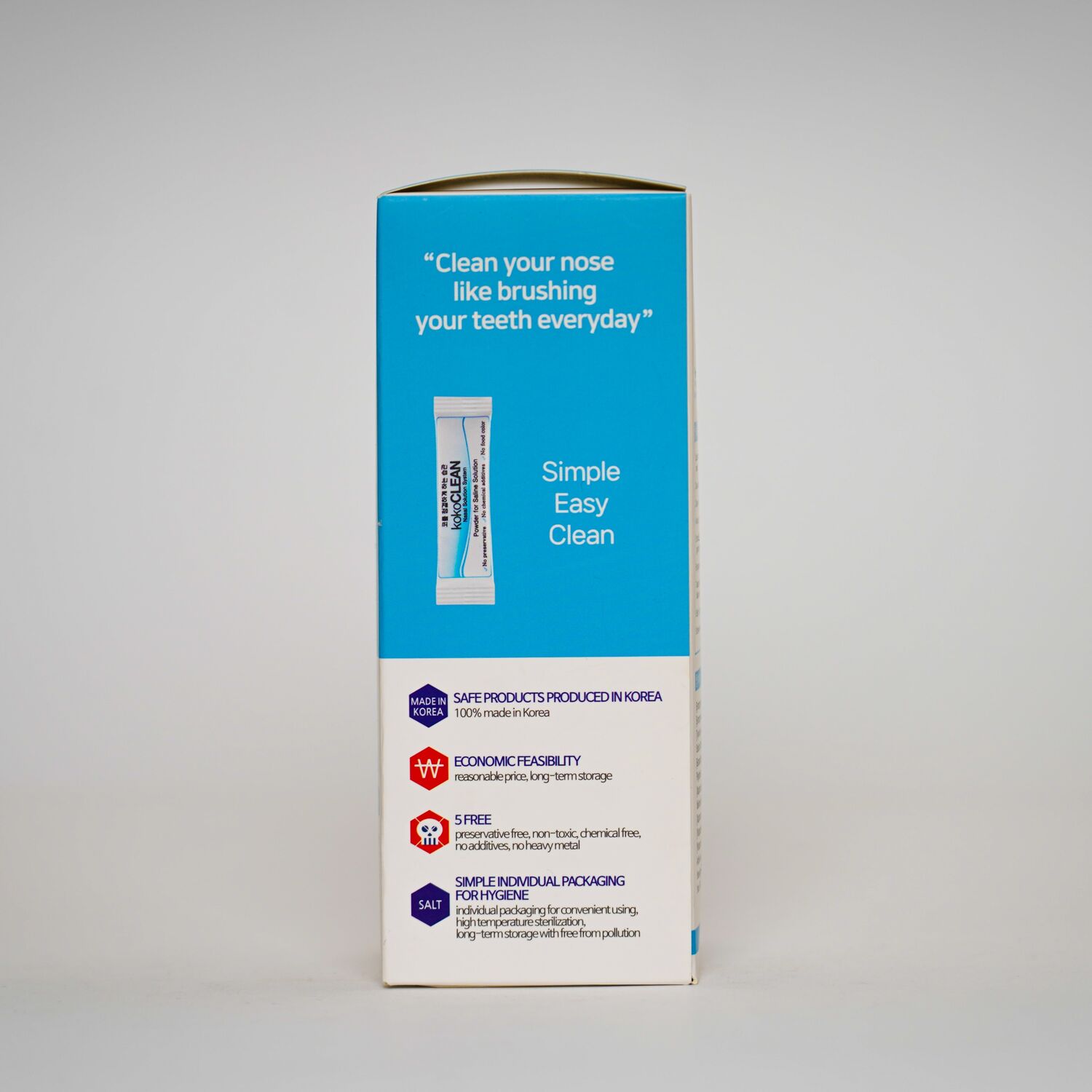 Kokoclean Хамрын хөндий угаагч давс 