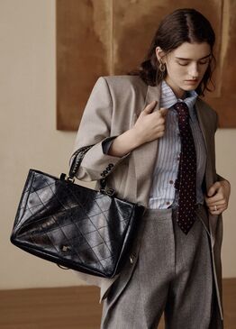 ELLE QUILTED HANDBAG