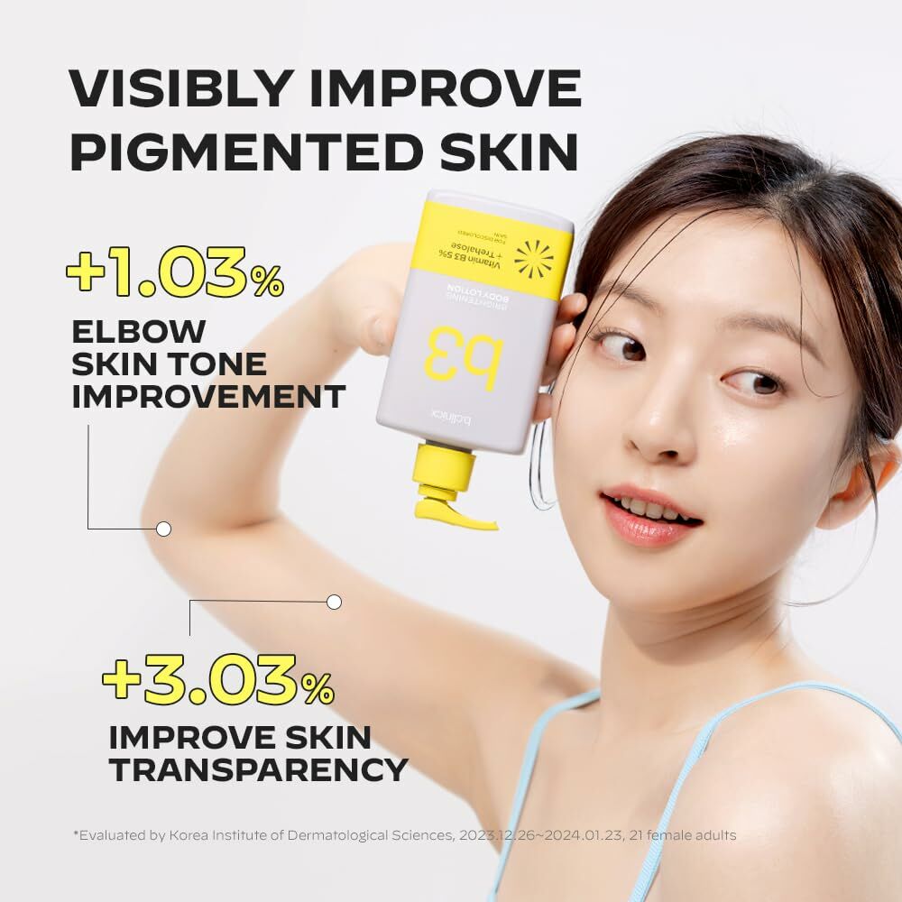 B.CLINICX VITAMIN B3 5% + TREHALOSE BRIGHTENING BODY LOTION 300ML