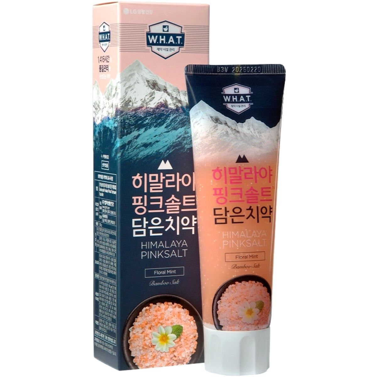 Хималайн ягаан давс, цэцгийн анхилуун үнэртэй гаатай шүдний оо