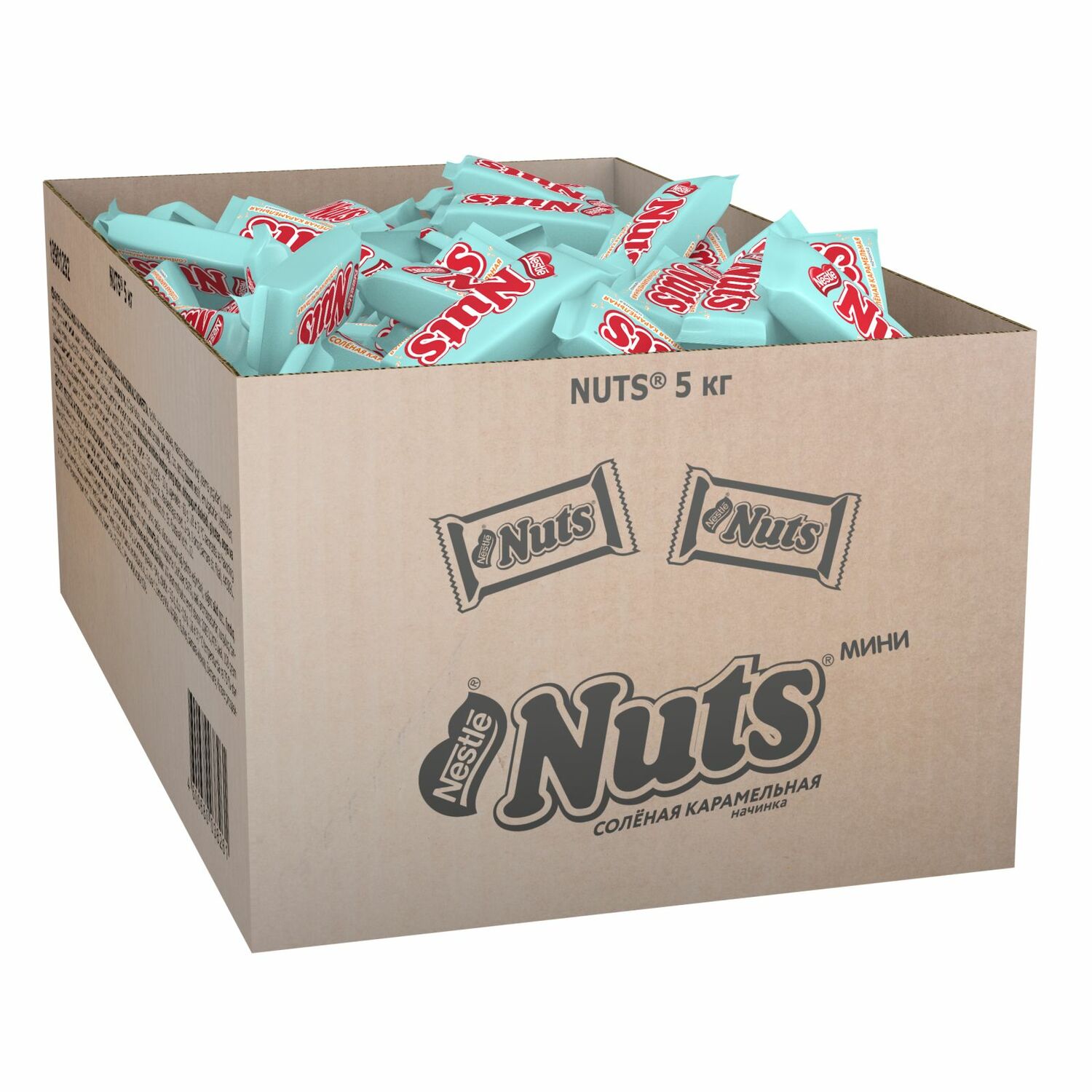 Nuts давслаг карамельтай зөөлөн чихэр 5кг