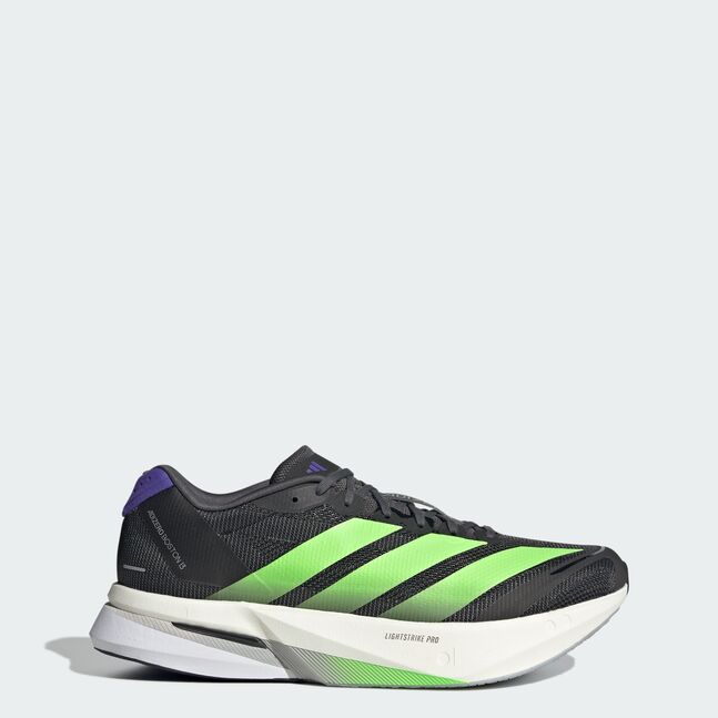 ADIZERO BOSTON 13 M CBLACK/LIMBUR/ENEINK
