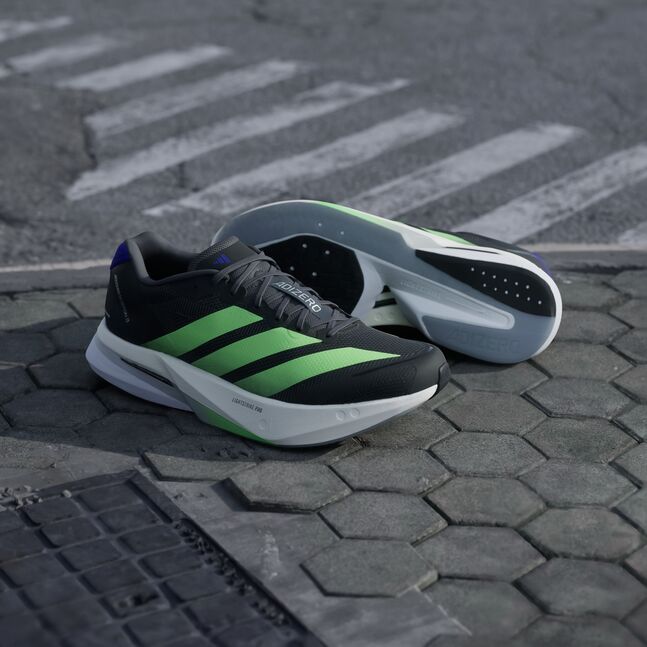 ADIZERO BOSTON 13 M CBLACK/LIMBUR/ENEINK