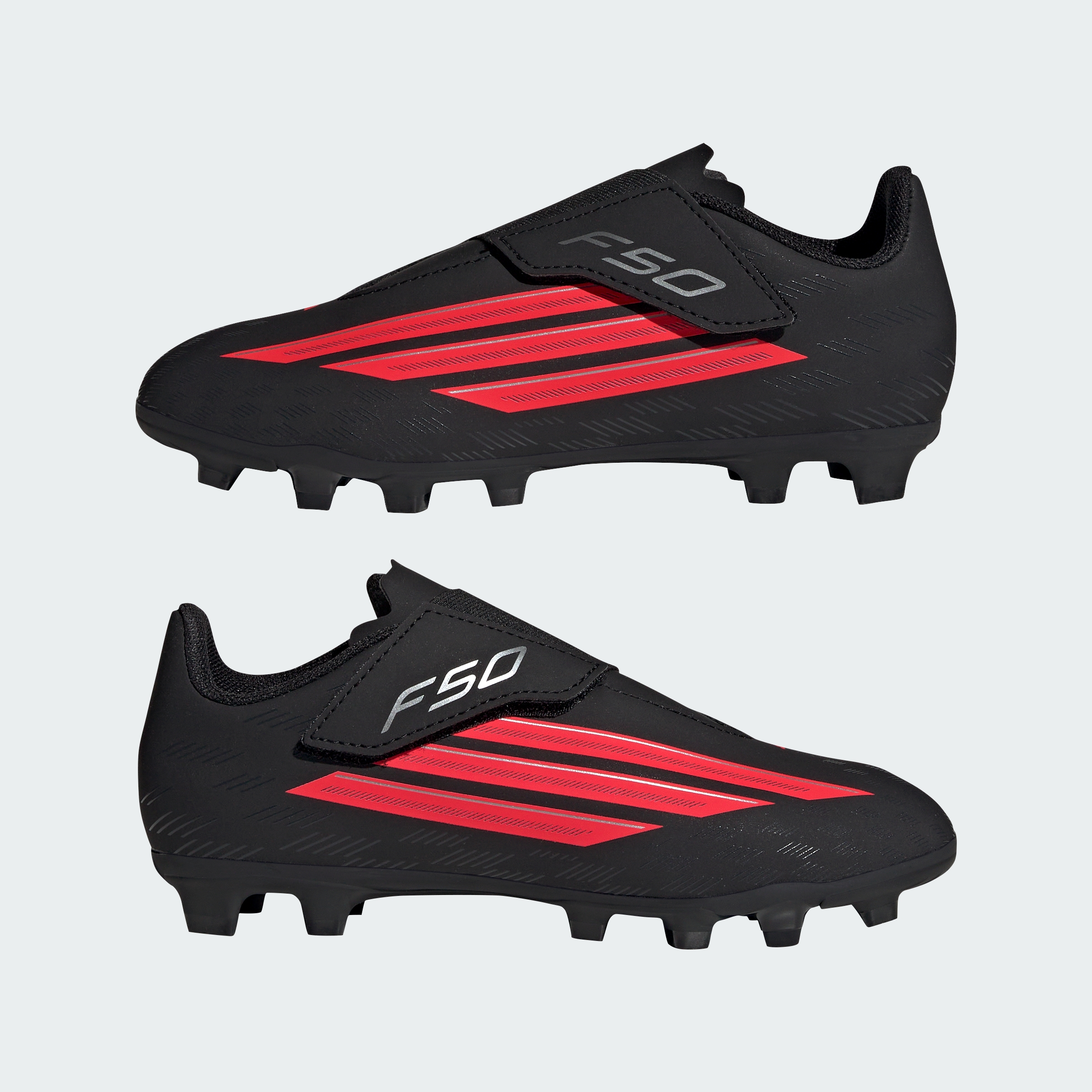 F50 CLUB VEL FG/MG CBLACK/LUCRED/CBLACK
